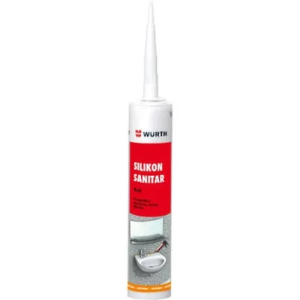 Würth Sanitar Basic transparentni silikon 280 ml