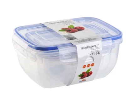 Set plastičnih posuda za čuvanje hrane 3/1 